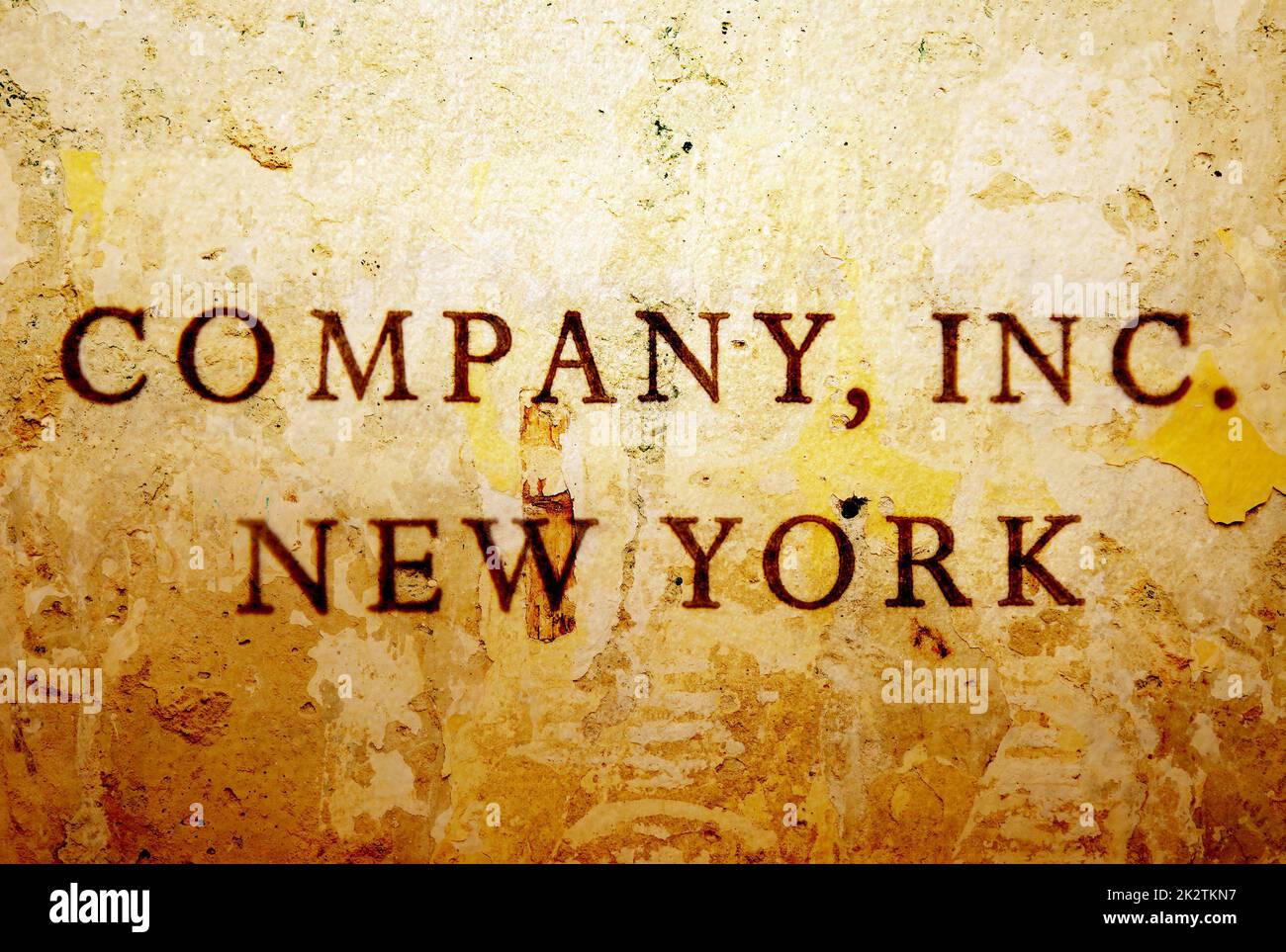 Company inc Stock Photo