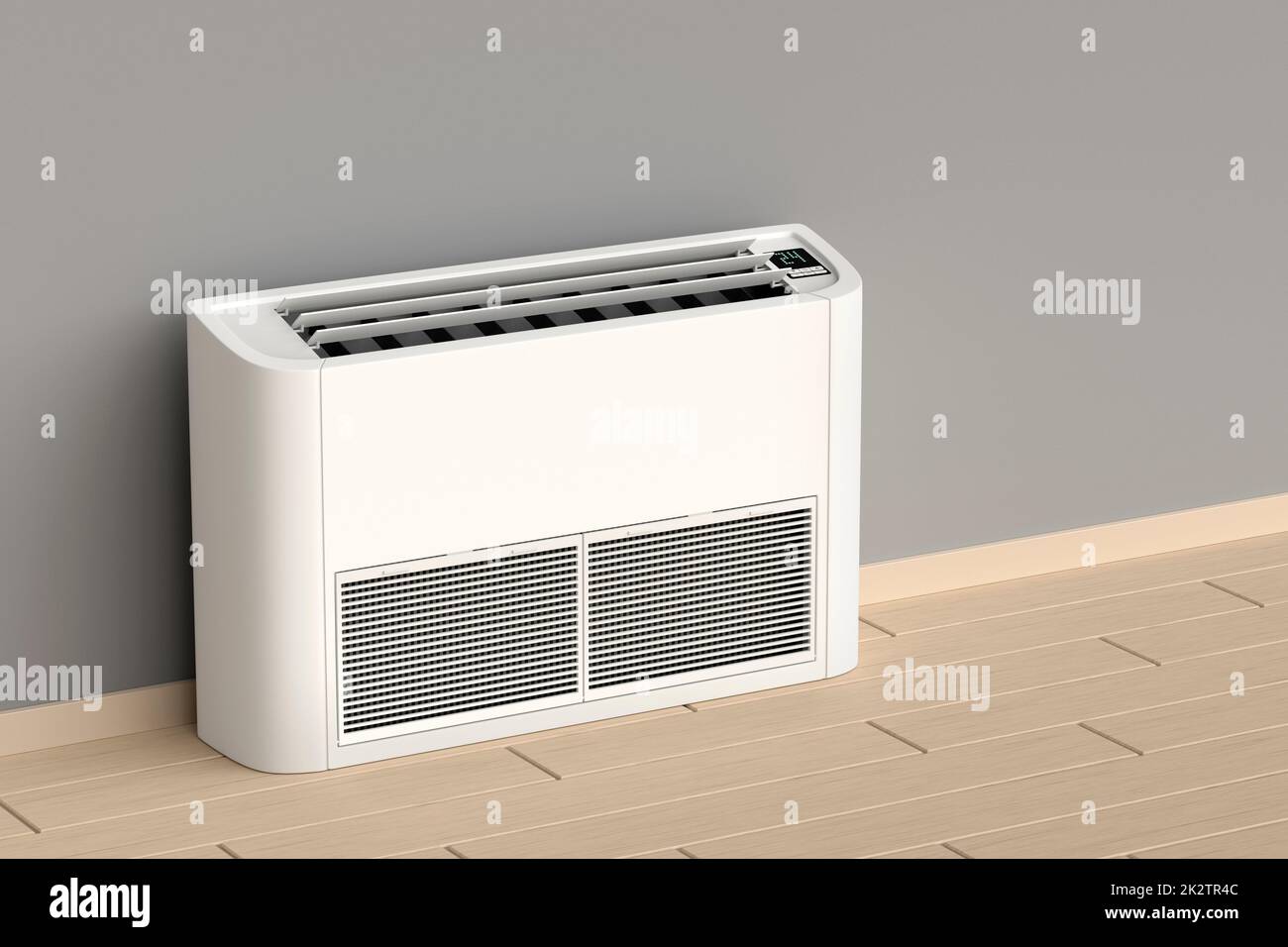 Floor mounted air conditioner Stock Photo Alamy