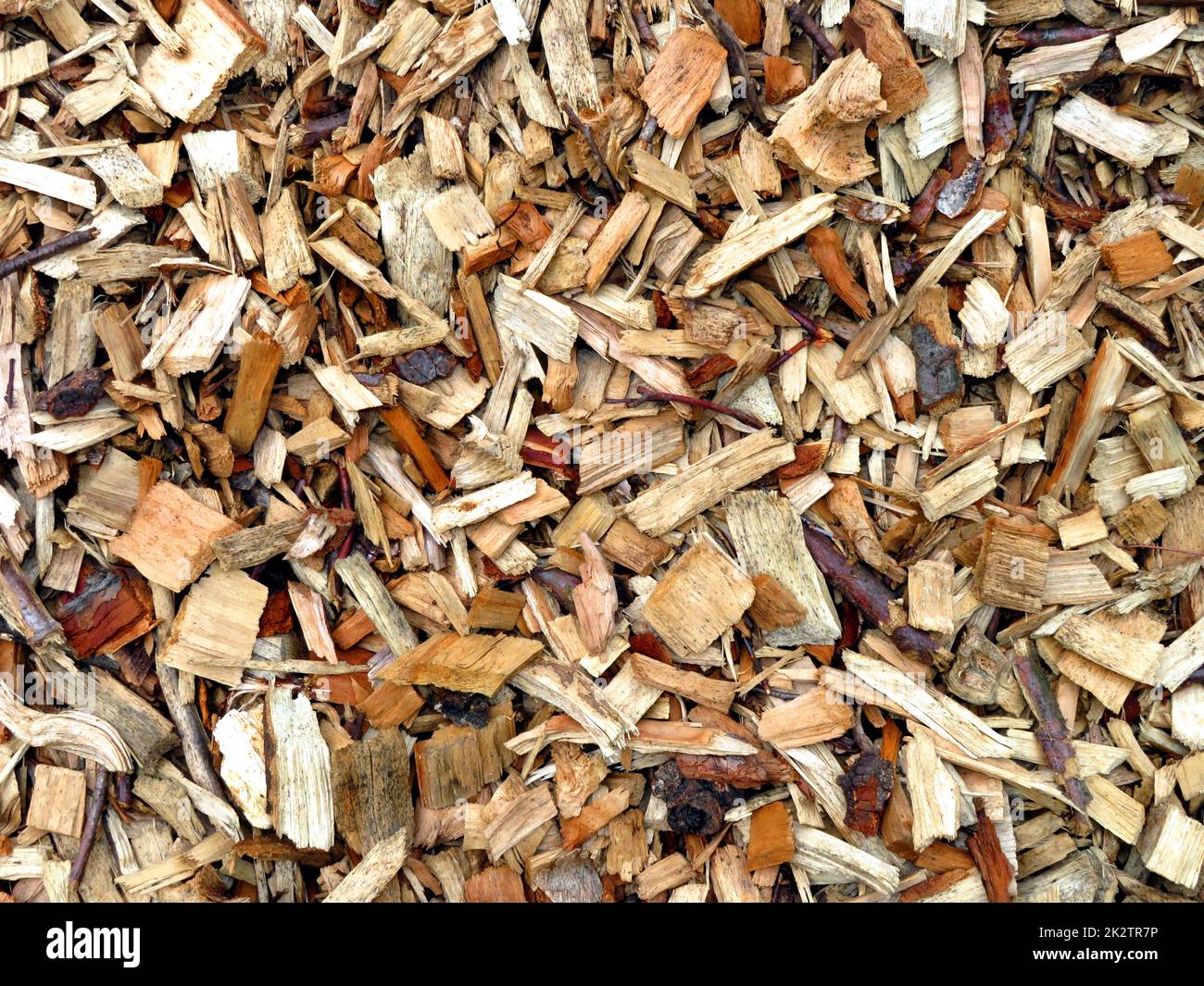 wood chips Stock Photo