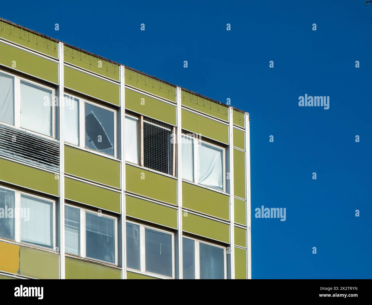 Window panes in the office building Stock Photo Alamy