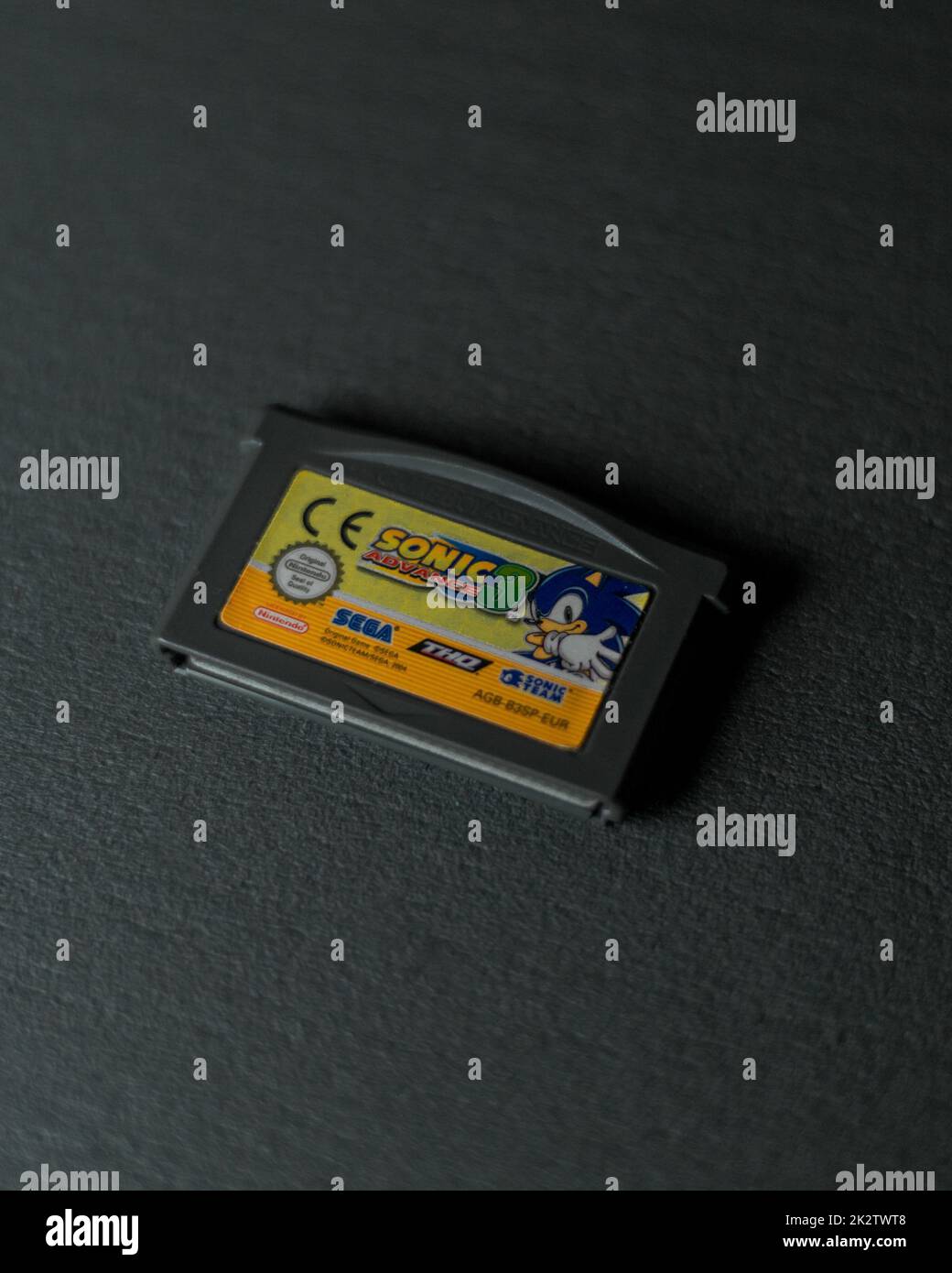 Sonic Advance - Nintendo Game Boy Advance Videogame - Editorial use only  Stock Photo - Alamy