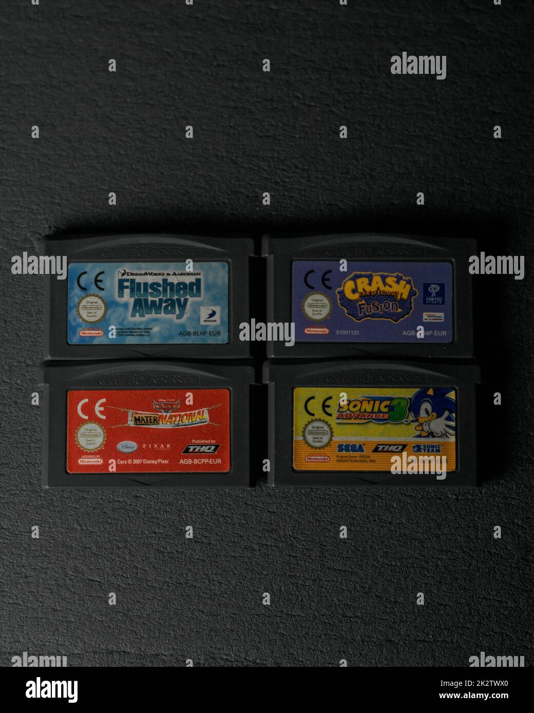 Sonic Advance - Nintendo Game Boy Advance Videogame - Editorial use only  Stock Photo - Alamy