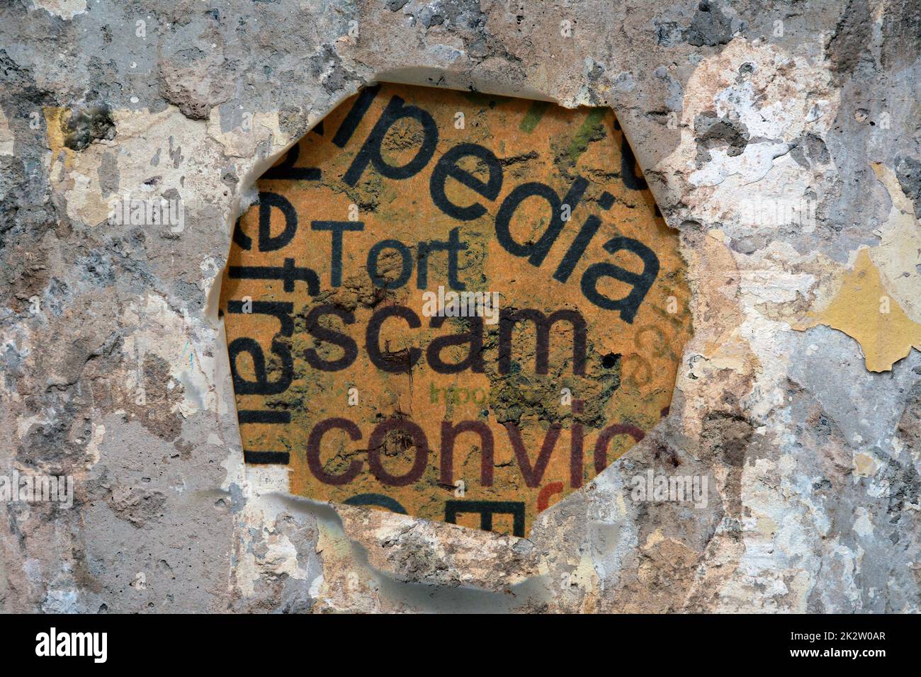 Scam concept Stock Photo