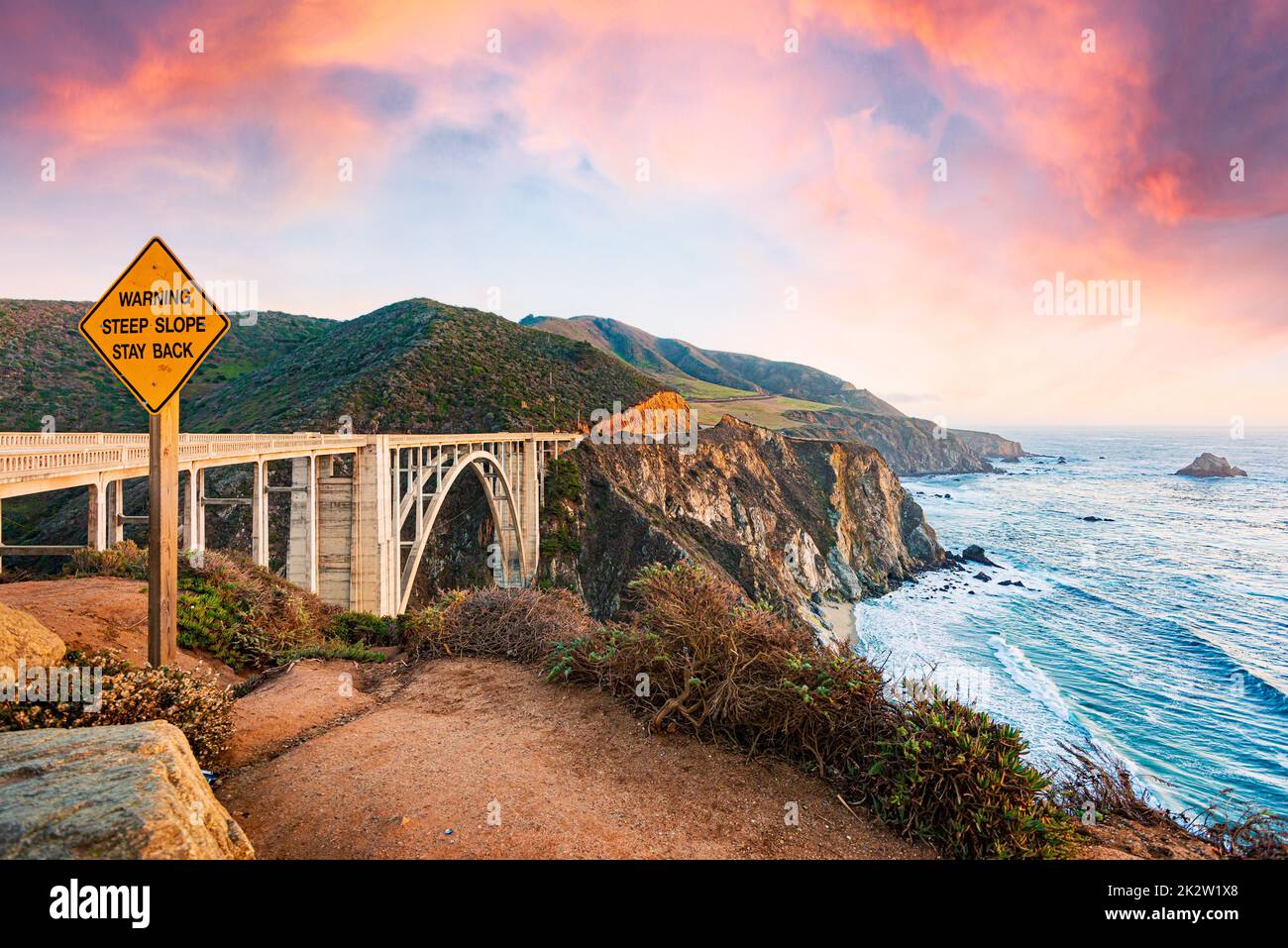big sur coast california, usa Stock Photo - Alamy