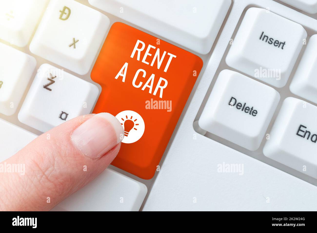 Inspiration showing sign Rent A Car. Business idea paying for temporary vehicle usage from one day to months Flashy School Office Supplies, Teaching Learning Collections, Writing Tools Stock Photo