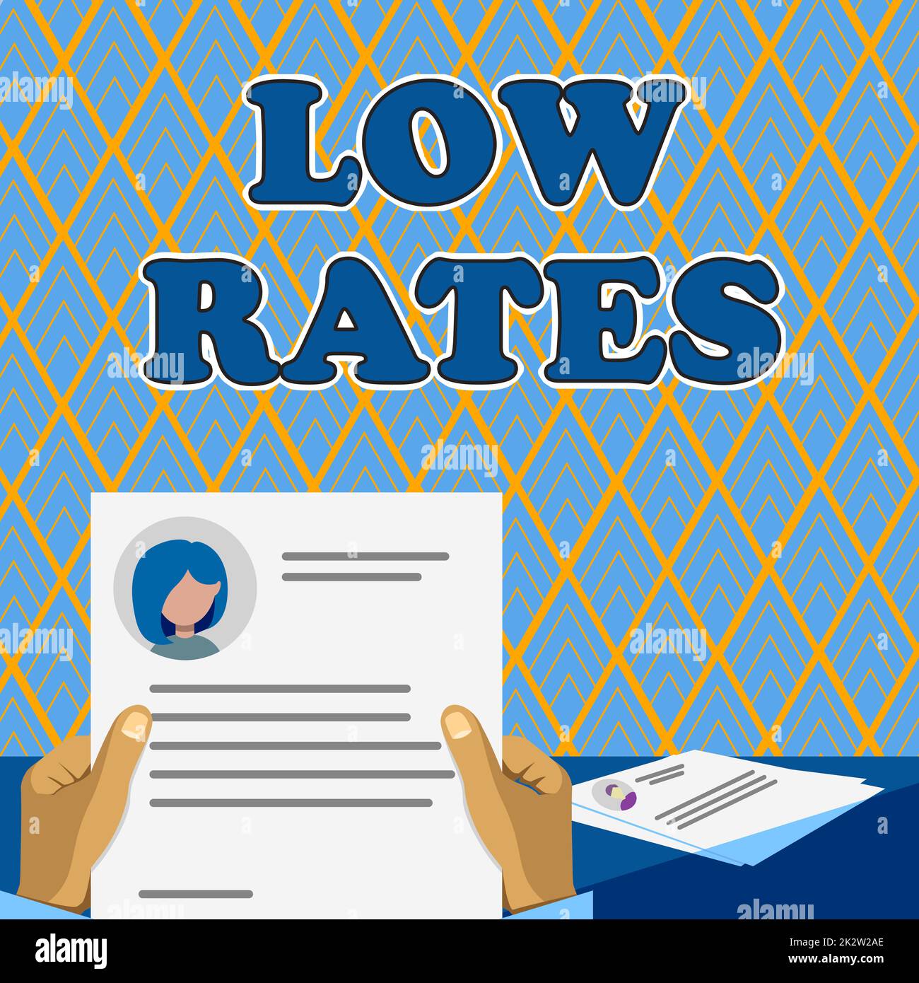 Writing displaying text Low Rates - Writing Displaying Text Low Rates Business Idea A Cost Of An Item Or Service Which Is Usualy At Its Smallest Price Hands Holding Resume Showing New Career Opportunities Open 2K2W2AE