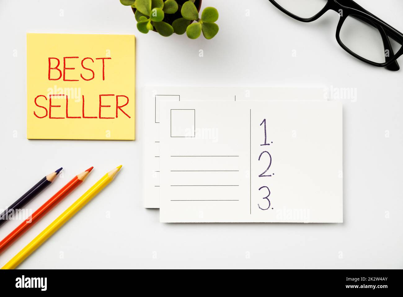 Conceptual caption Best Seller. Business approach book or other product that sells in very large