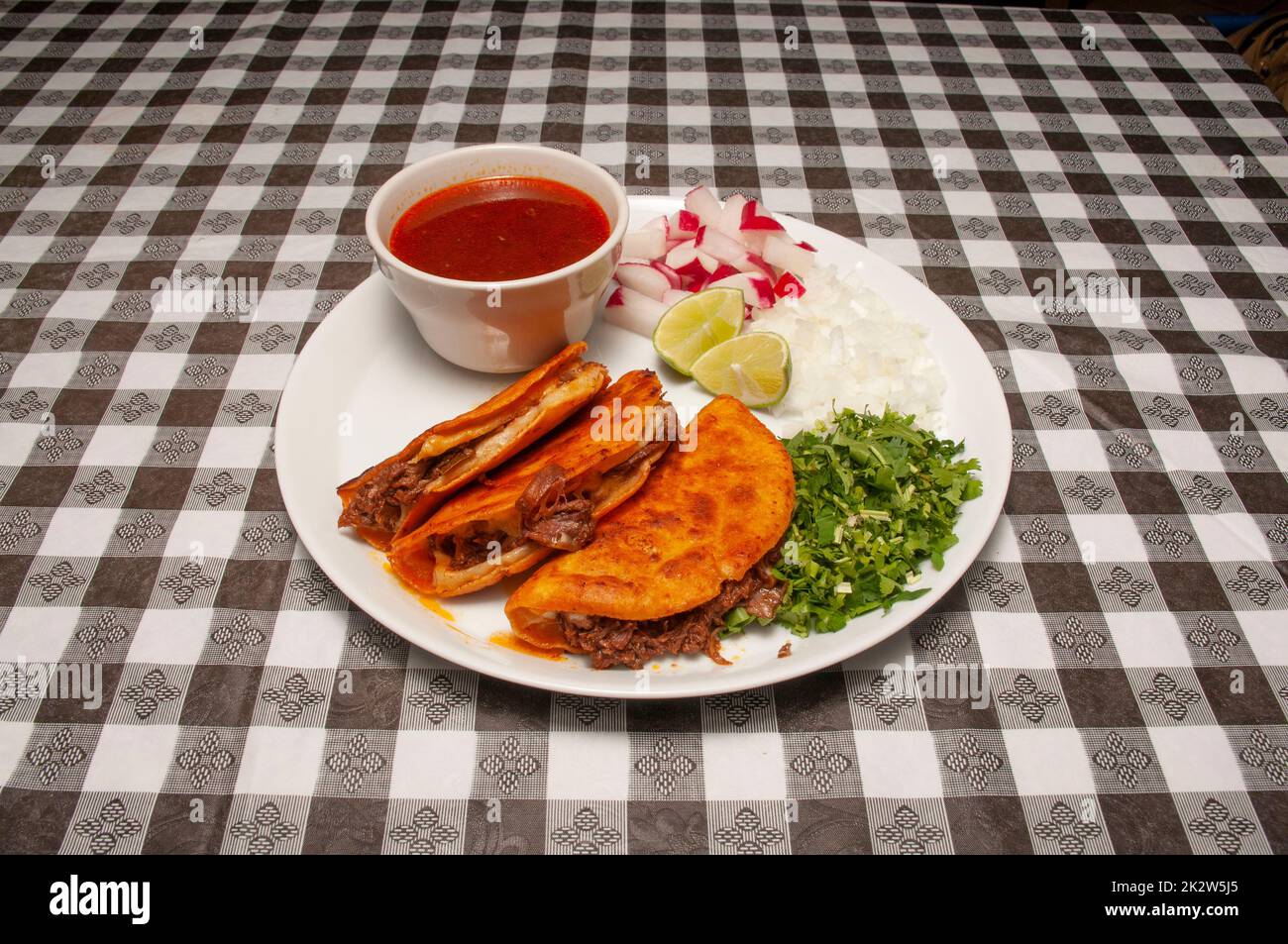 Traditional Mexican Quesabirria Stock Photo Alamy