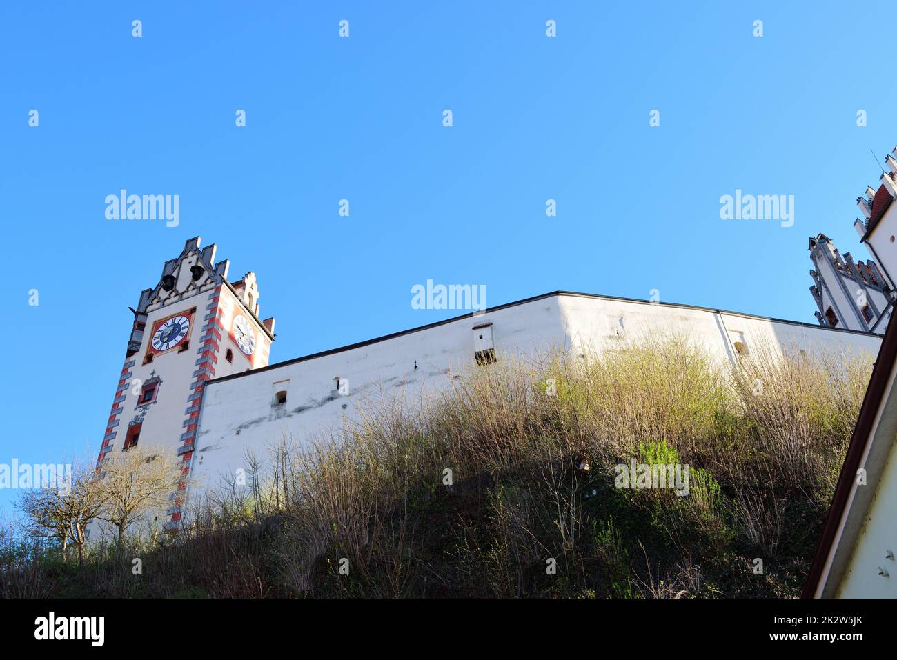 High Castle in Fussen Stock Photo