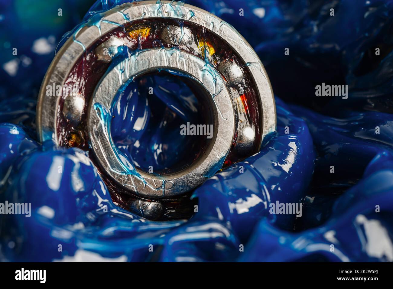 Grease, Blue premium quality synthetic lithium complex grease, high