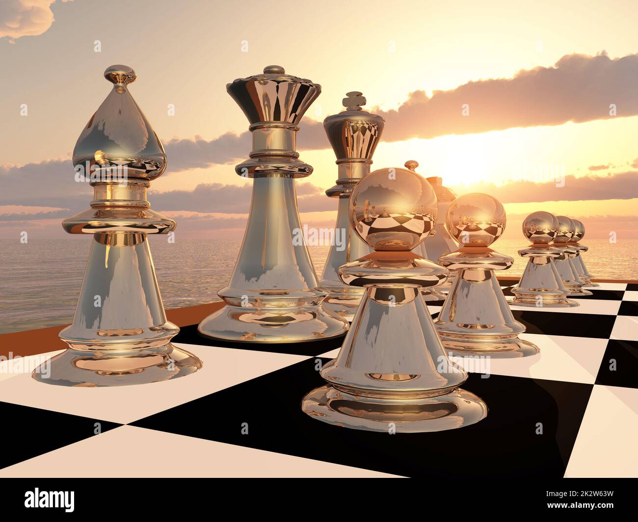 Chess sunset Wallpapers Download