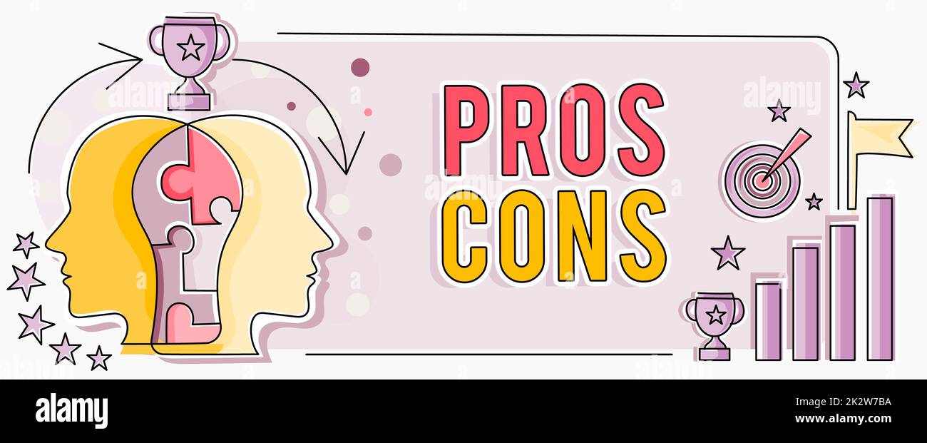 Pros and cons hires stock photography and images Alamy