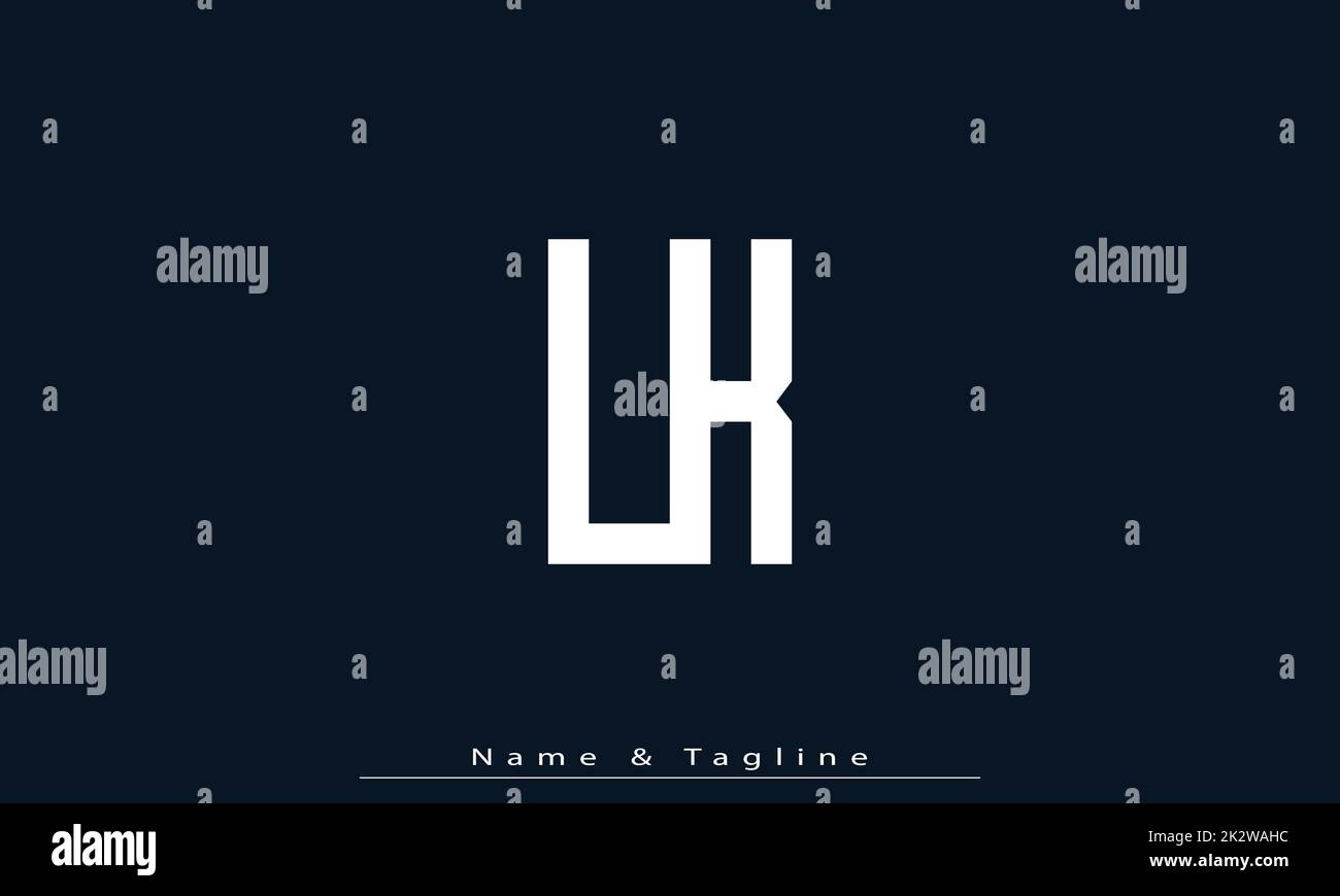 Lk Initias Alphabet letters Initials Monogram logo LK , KL Stock Vector Image ...