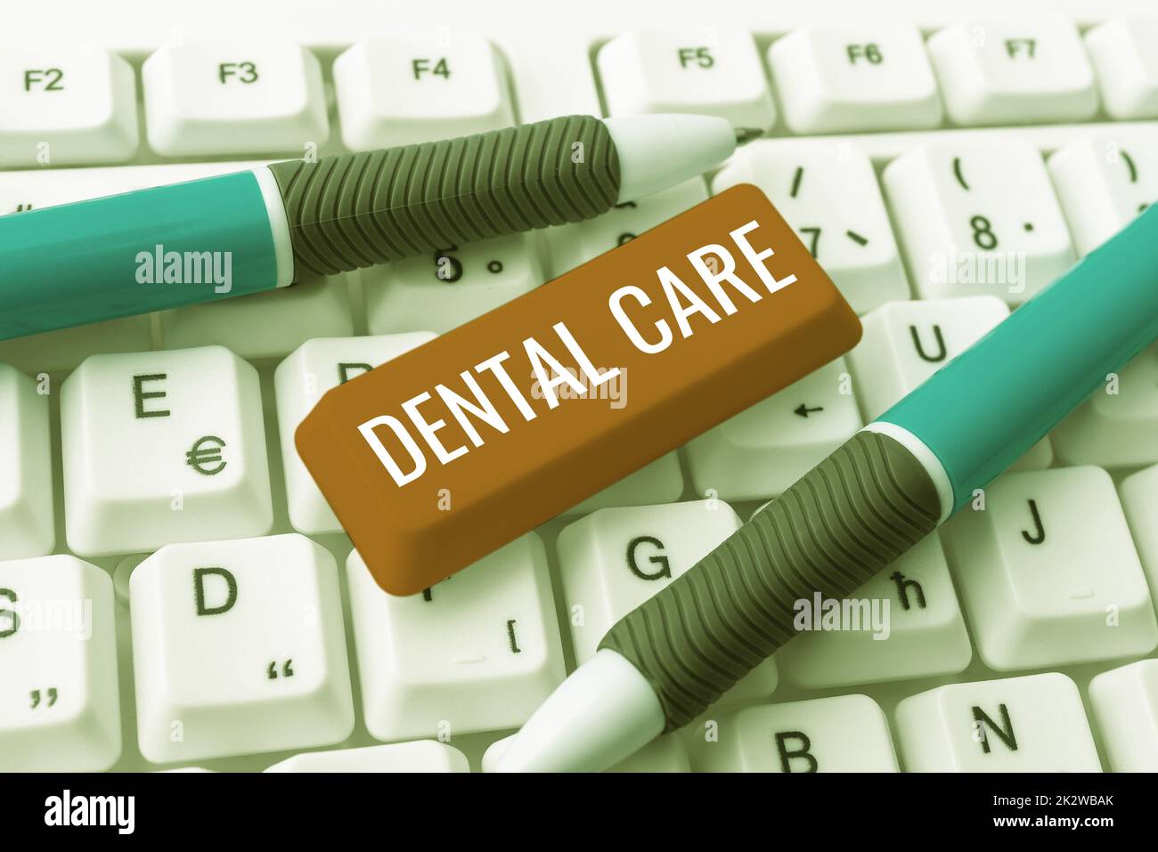Sign displaying Dental Care. Word for maintenance of healthy teeth or to keep it clean for future -48847 Stock Photo