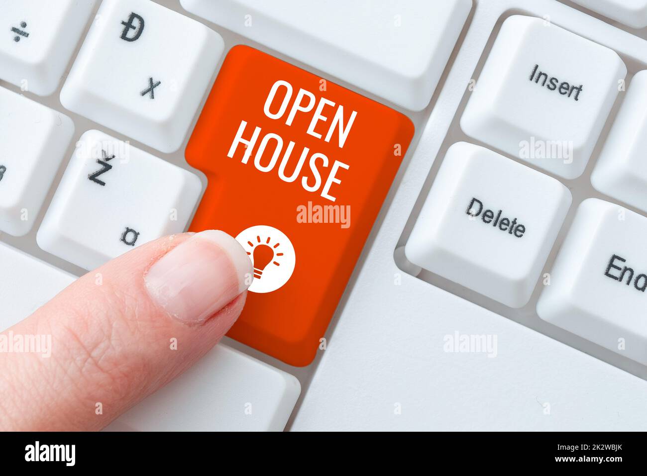 Conceptual display Open House. Business idea you can come whatever whenever want Make yourself at home -48853 Stock Photo