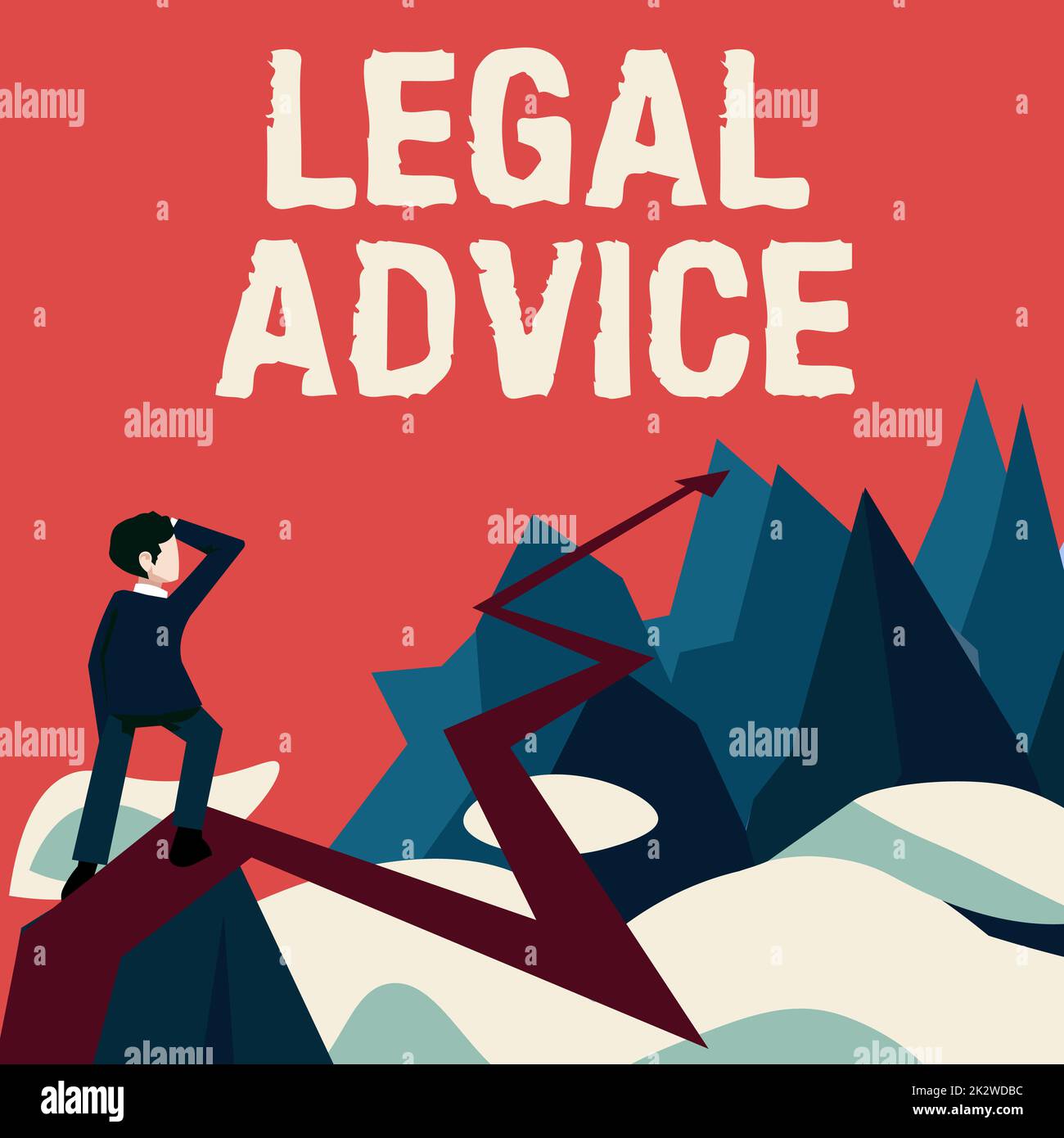 Sign displaying Legal Advice. Business approach Lawyer opinion about