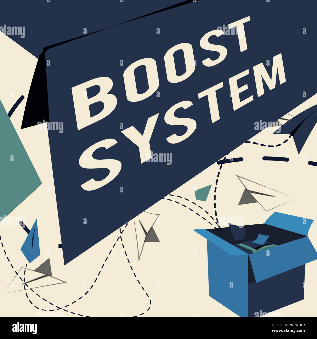 Hand writing sign Boost System. Business idea Rejuvenate Upgrade