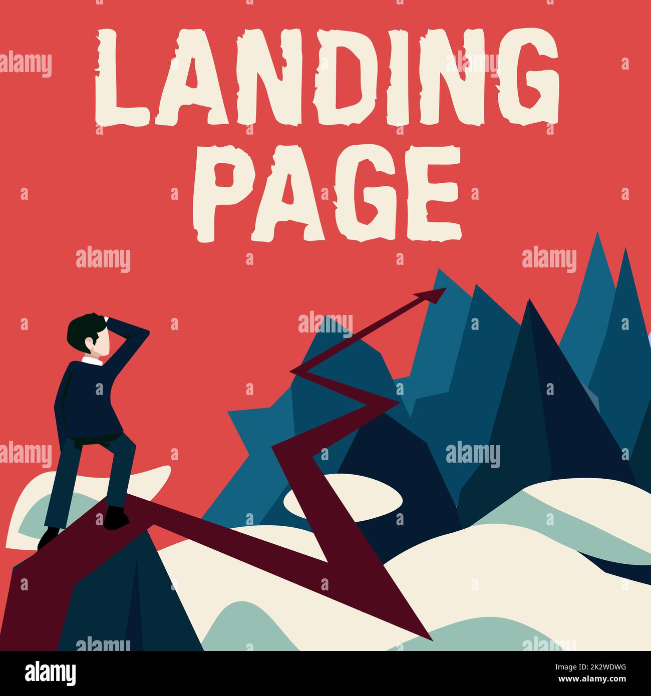 landing page meaning in website