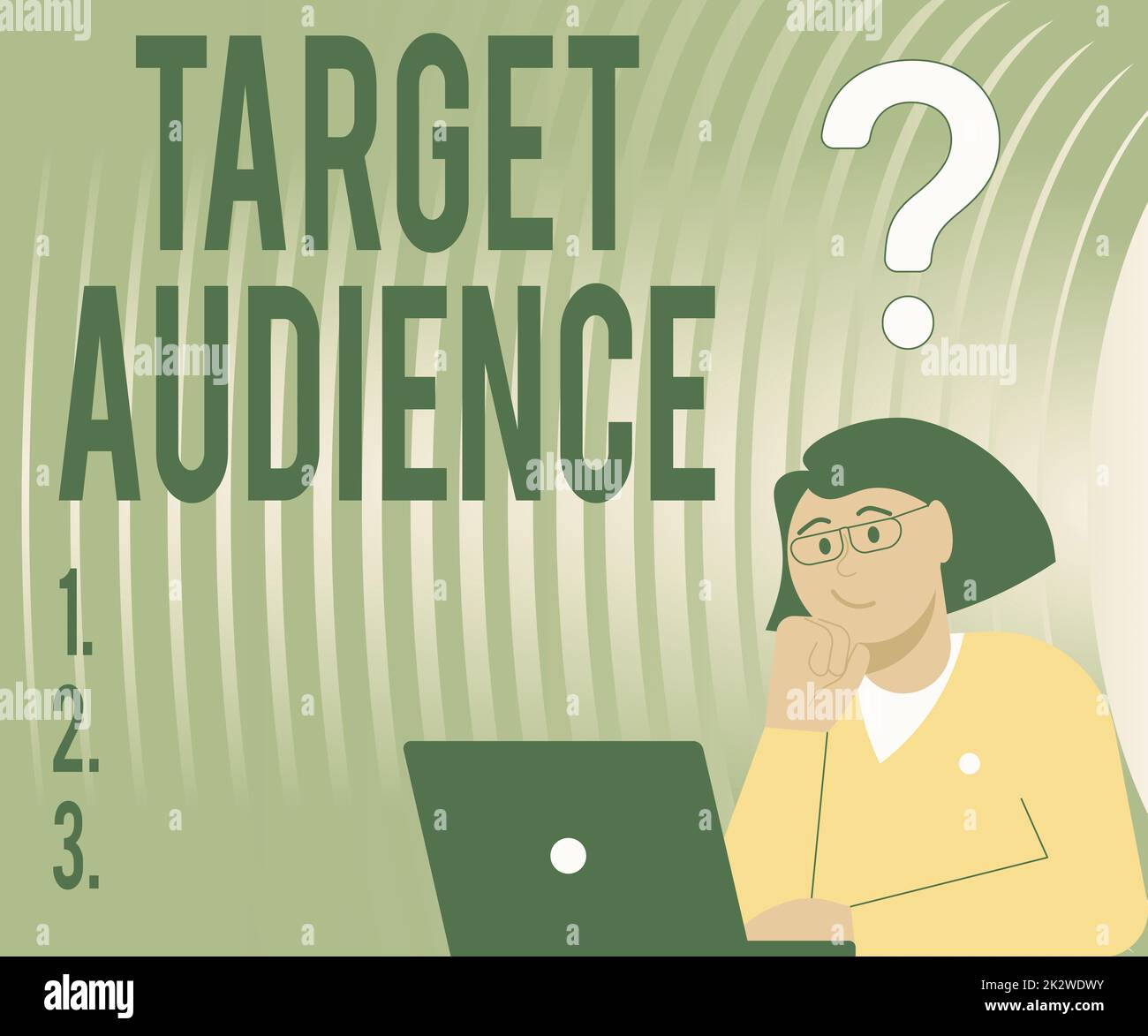 Inspiration showing sign Target Audience. Concept meaning category of showing you want to