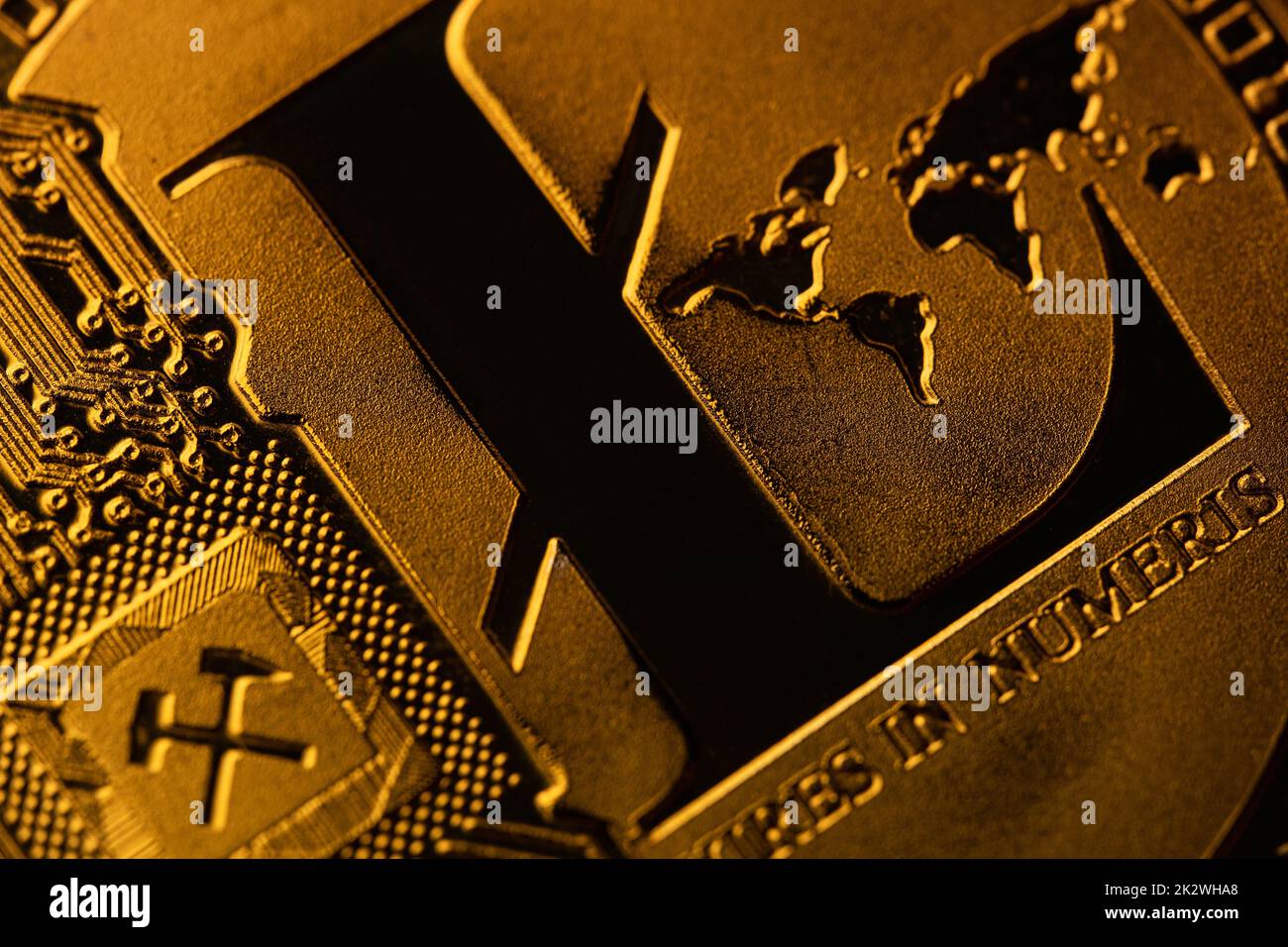 Litecoin logo hi-res stock photography and images - Alamy