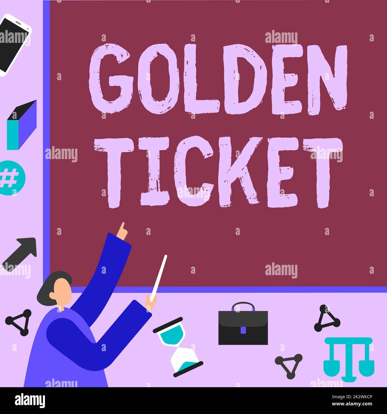 Inspiration showing sign Golden Ticket. Concept meaning Rain Check