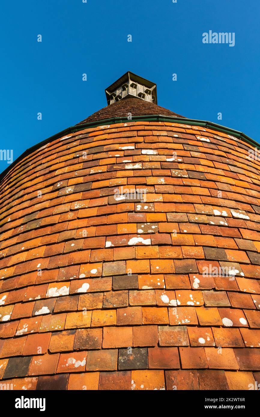 Dovecote and oast house at Bateman's, Burwash, East Sussex, England