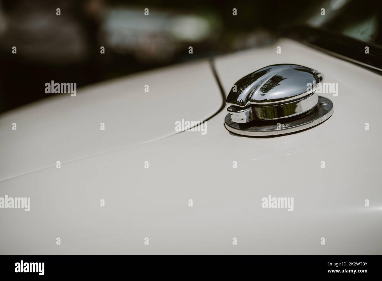 Chrome fuel cap hires stock photography and images Alamy