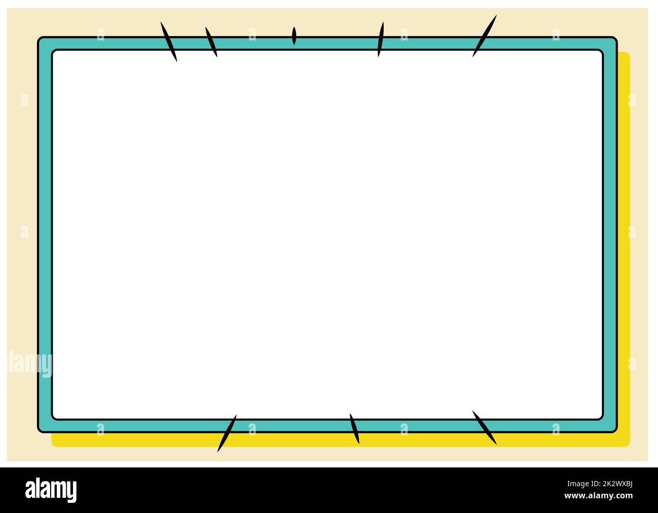 Line Illustrated Backgrounds With Various Shapes And Colours. Different ...