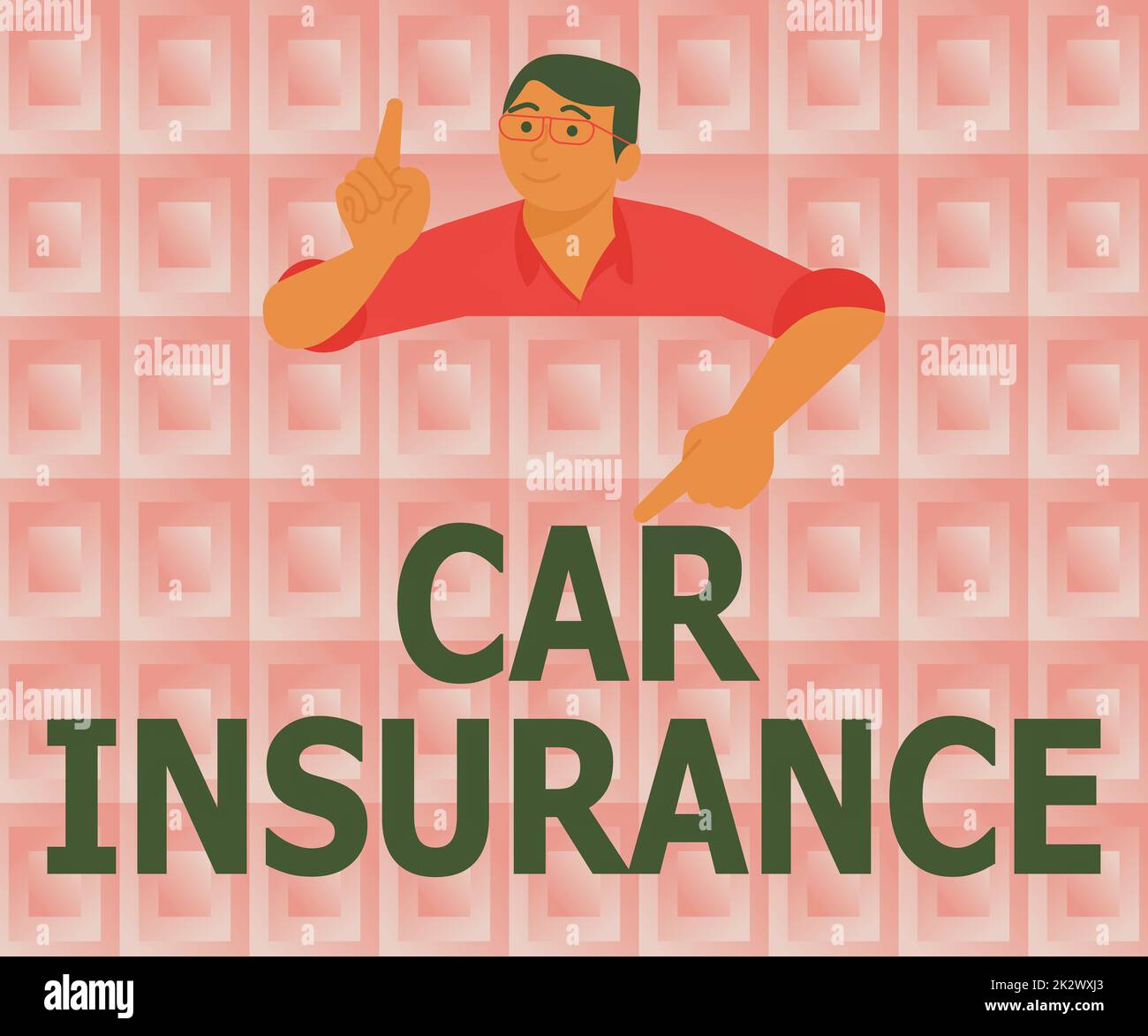 Text showing inspiration Car Insurance. Concept meaning Accidents