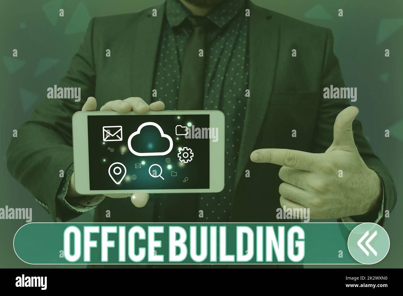 Text sign showing Office Building. Business concept Commercial