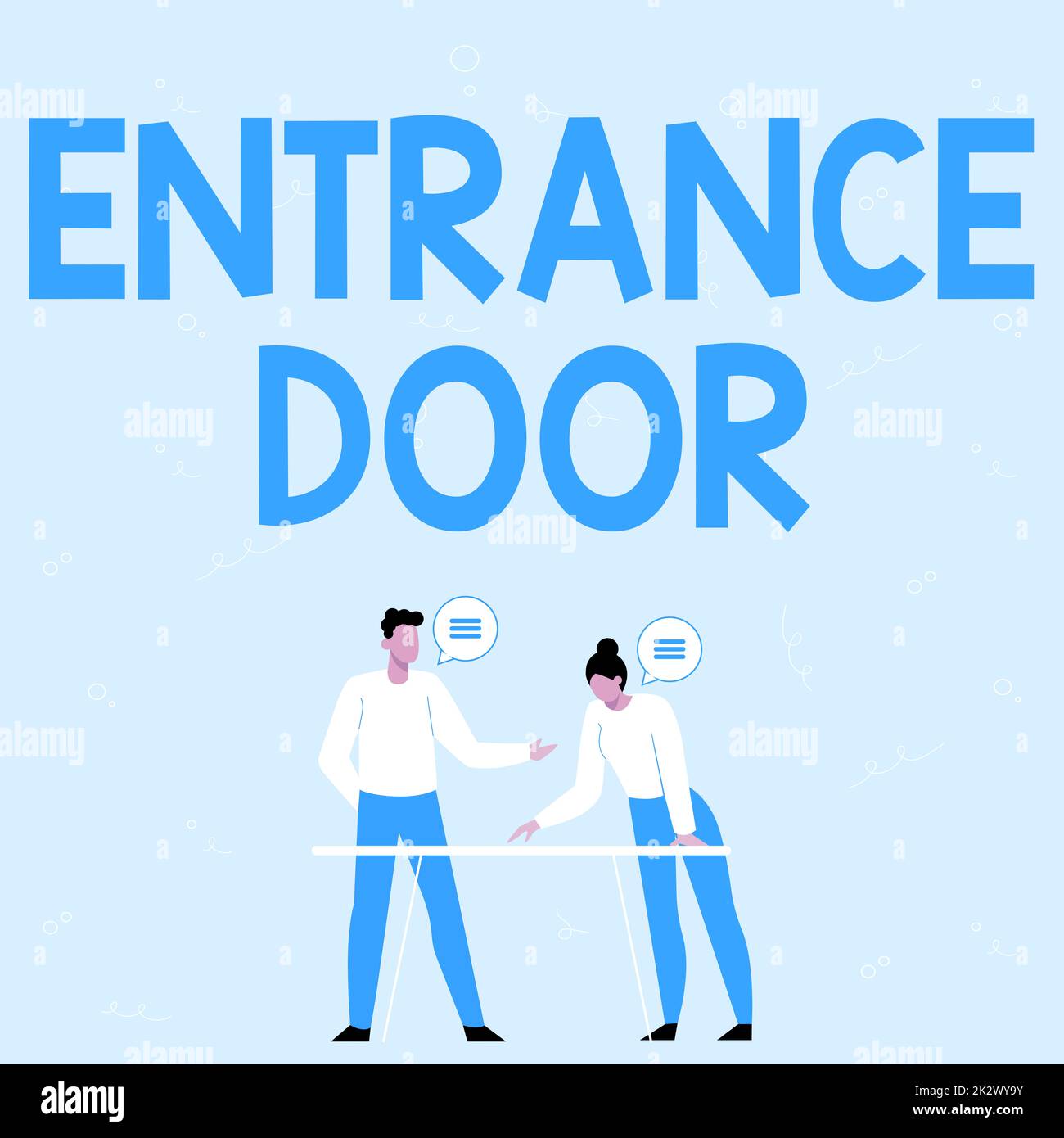 Conceptual caption Entrance Door. Business concept Way in Doorway Gate