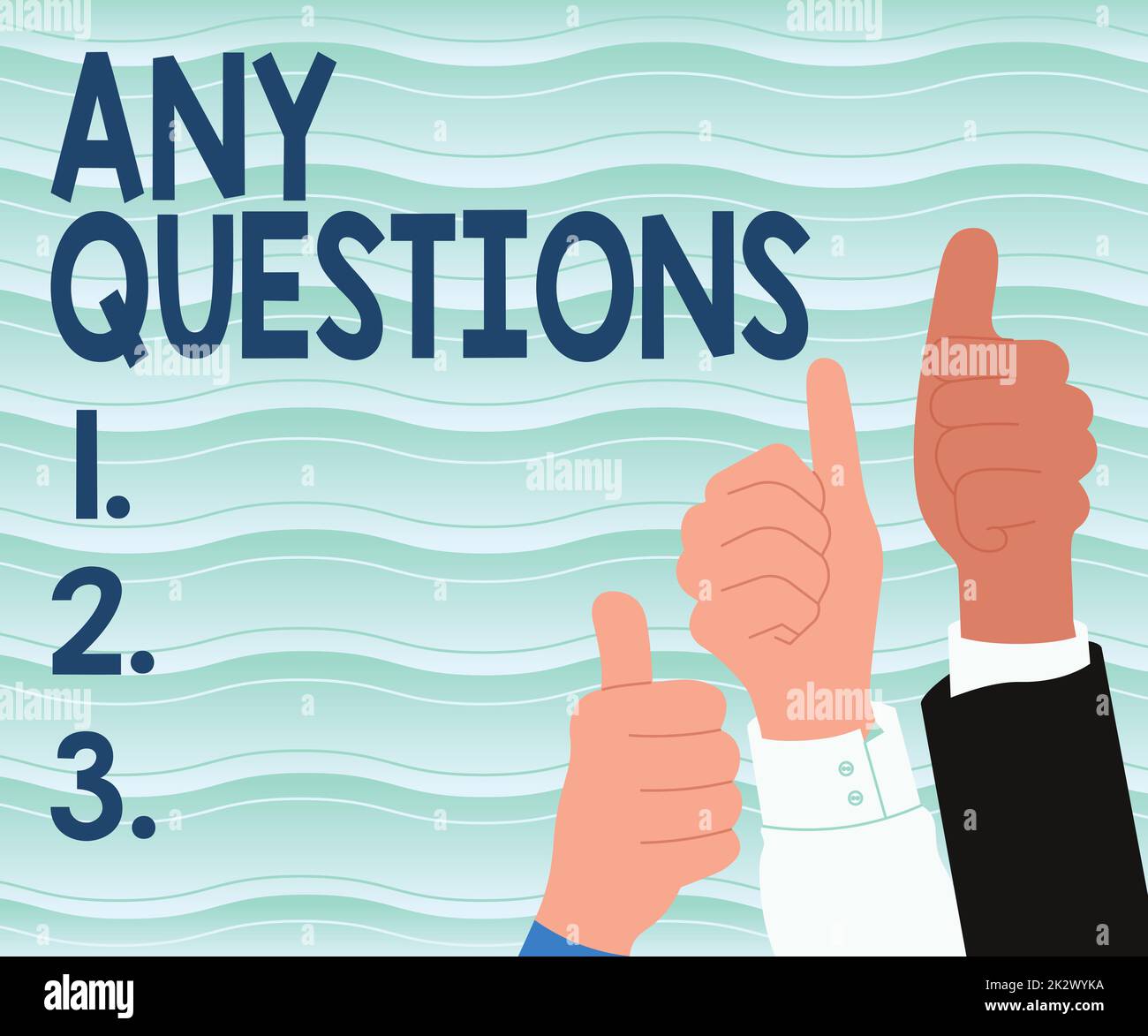 Text showing inspiration Any Questions. Word for Clueless Blank face