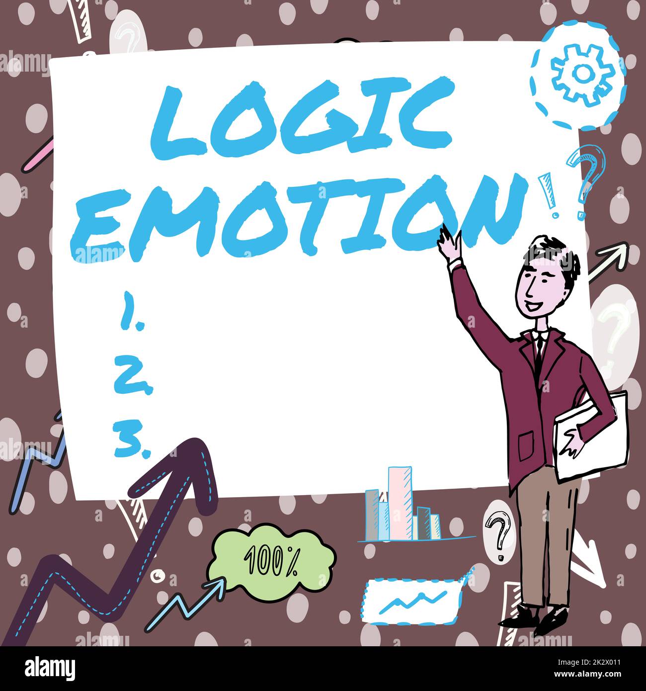 Sign displaying Logic Emotion. Concept meaning Unpleasant Feelings