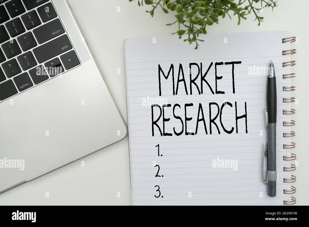 Sign displaying Market Research. Concept meaning The acttion of