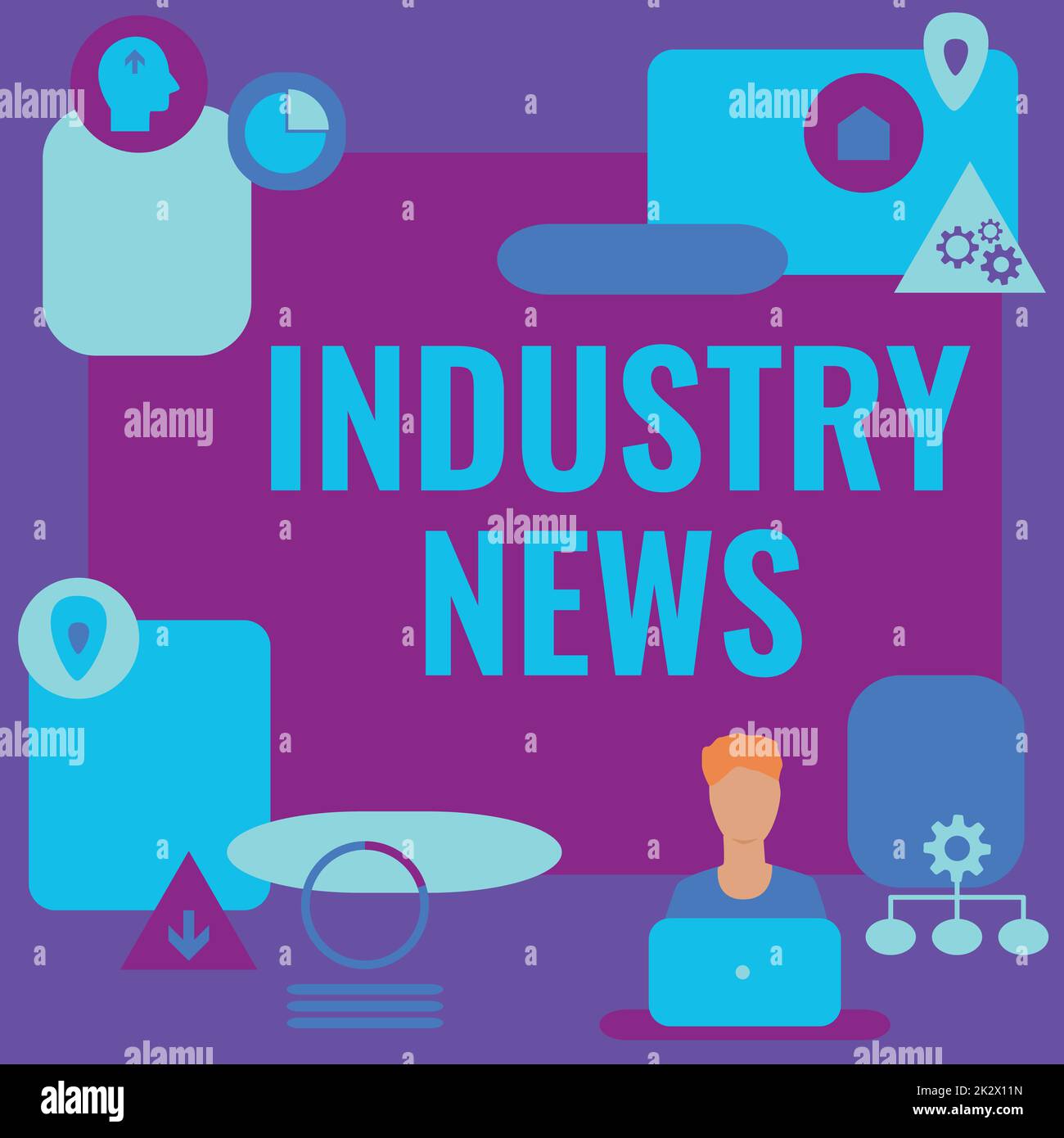 Inspiration showing sign Industry News. Word Written on Technical