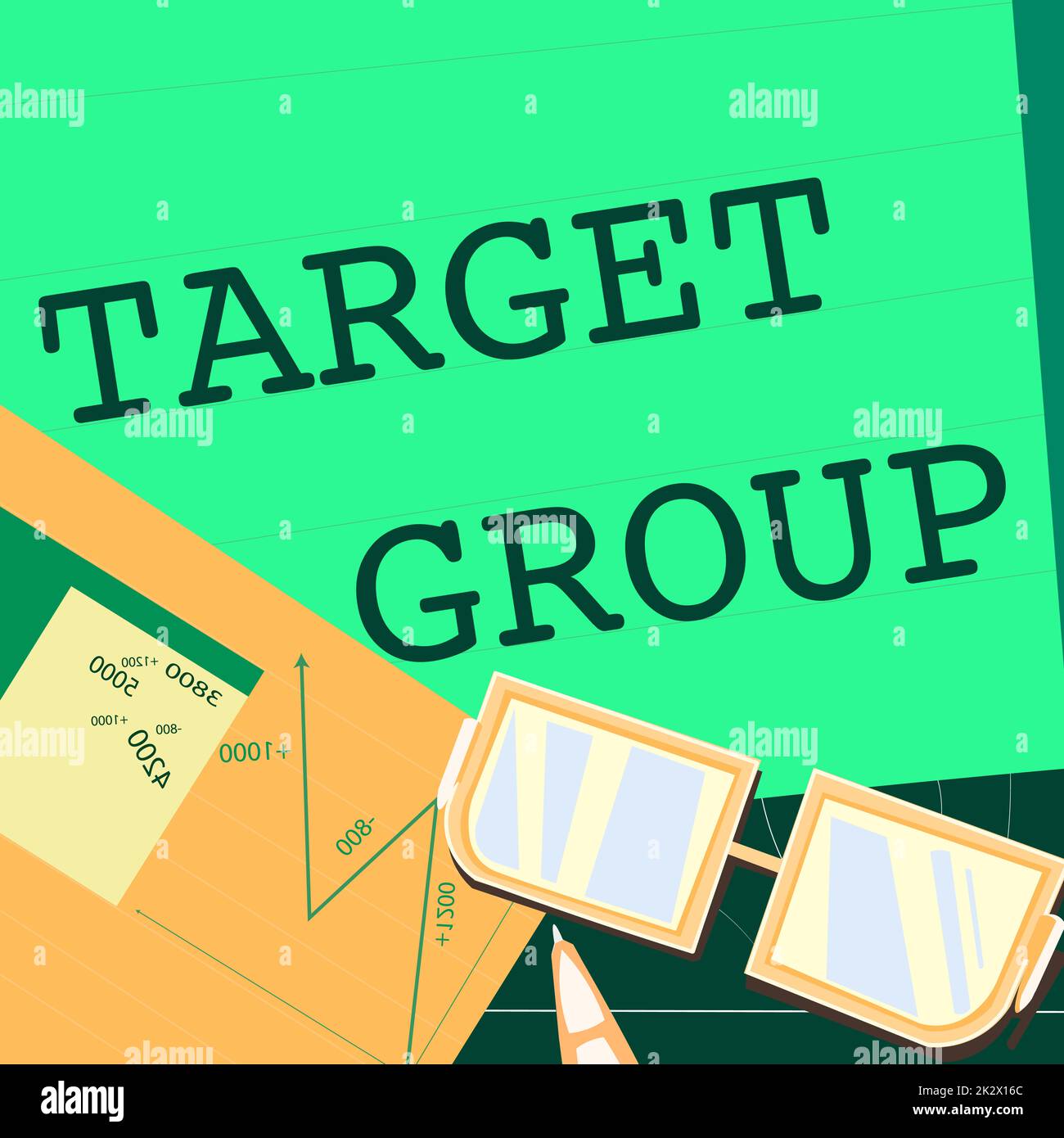 Writing displaying text Target Group. Internet Concept Particular ...