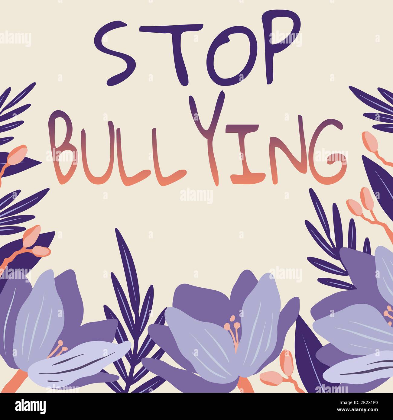 Handwriting text Stop Bullying. Word Written on Fight and Eliminate