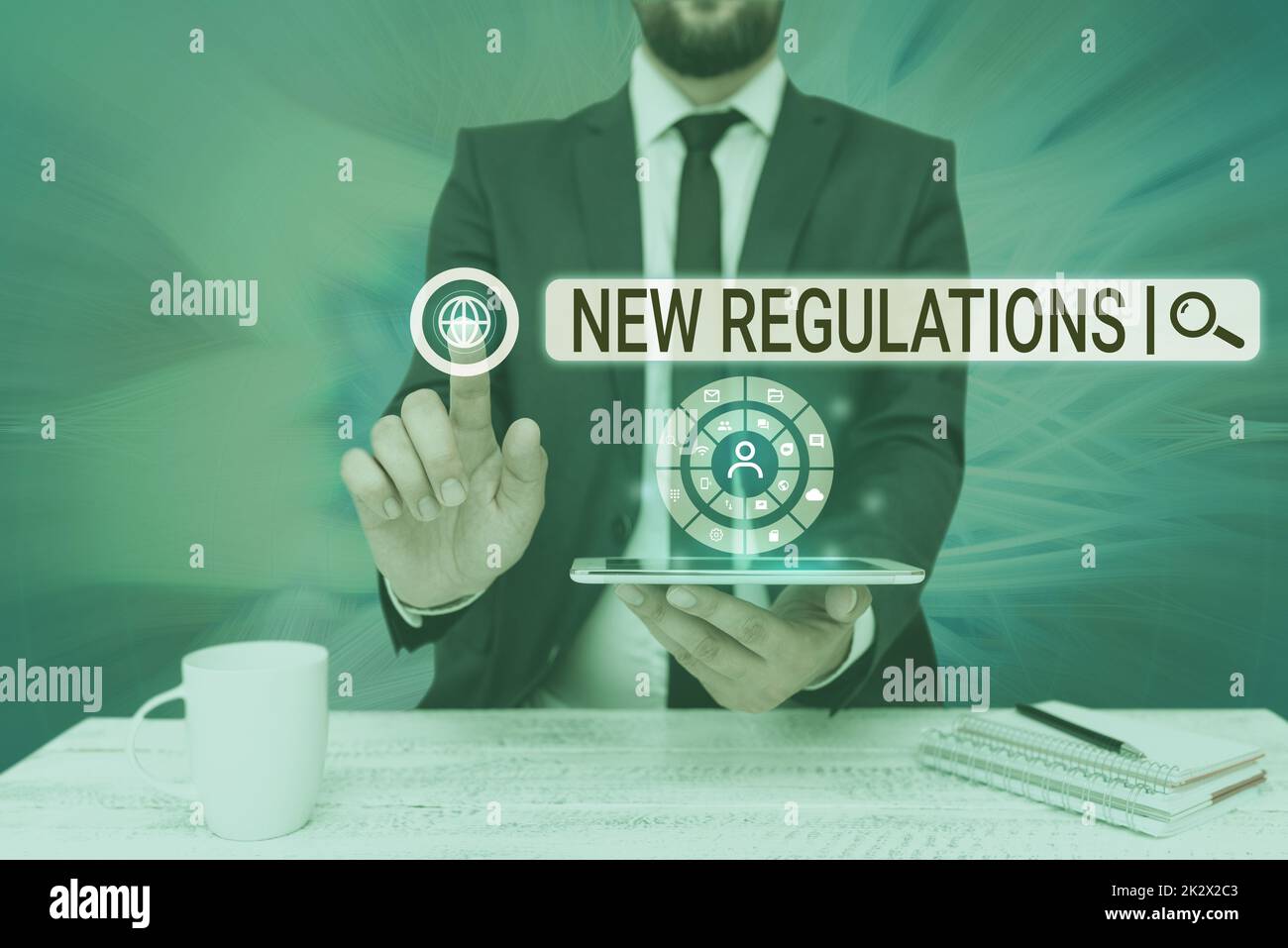 Inspiration showing sign New Regulations. Business idea Regulation