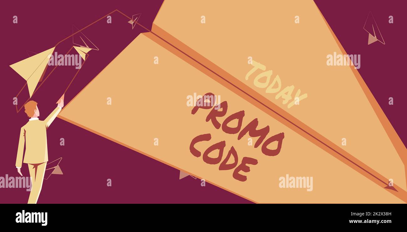 Inspiration showing sign Promo Code. Word Written on digital numbers