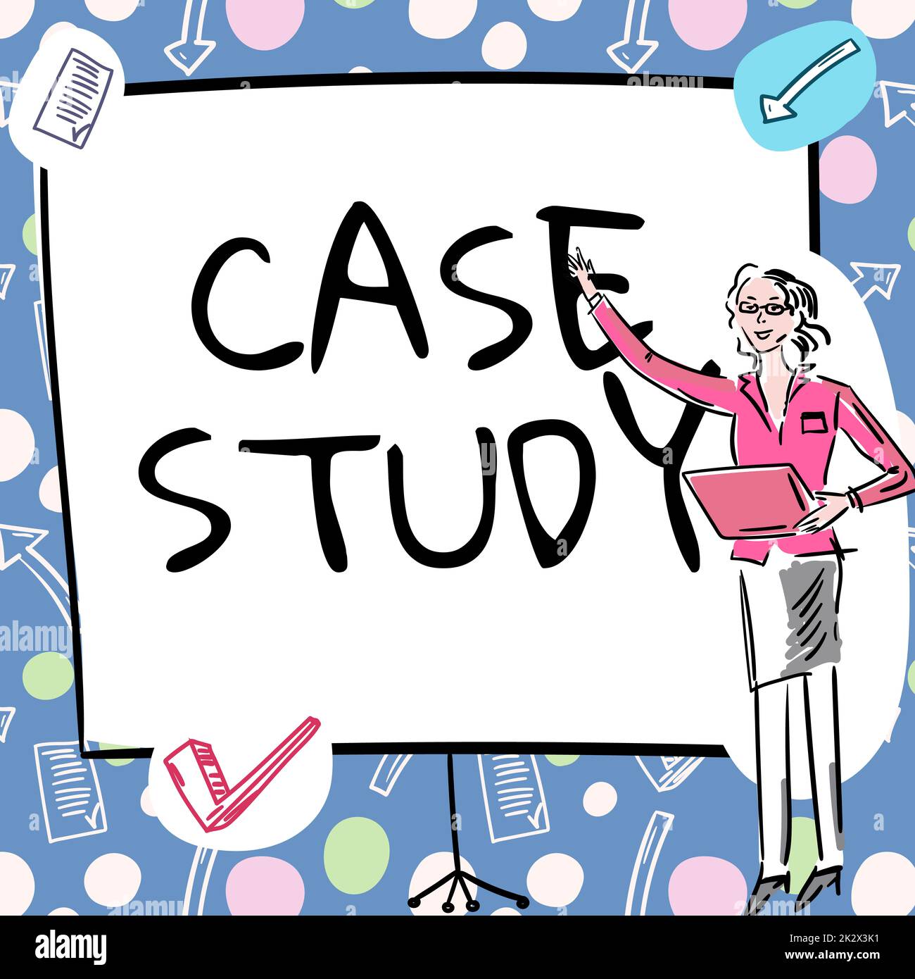Inspiration showing sign Case Study. Business overview A subject matter