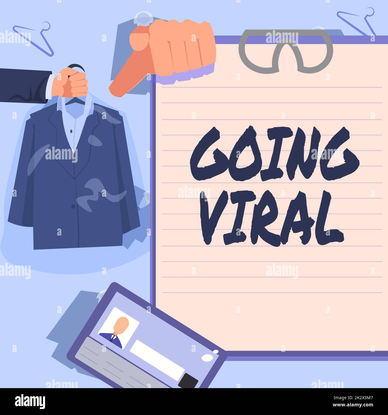 Text showing inspiration Going Viral. Internet Concept image video or ...