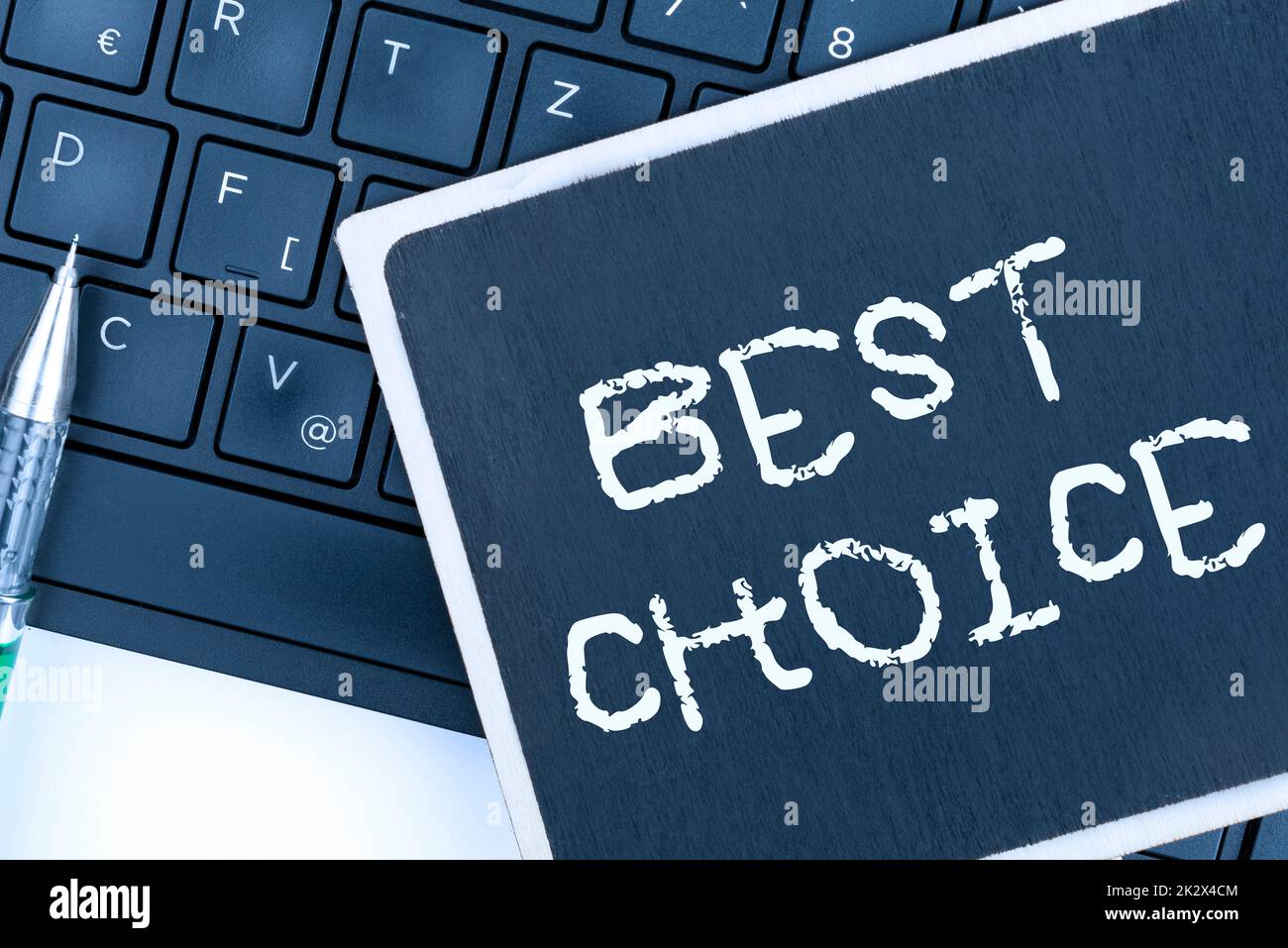 Text showing inspiration Best Choice. Business idea act of picking or ...
