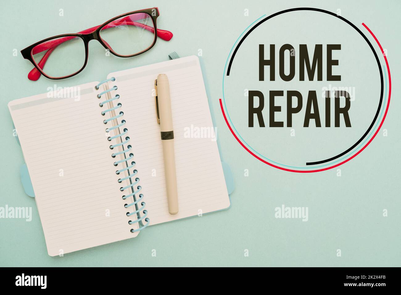 Writing displaying text Home Repair. Concept meaning maintenance or