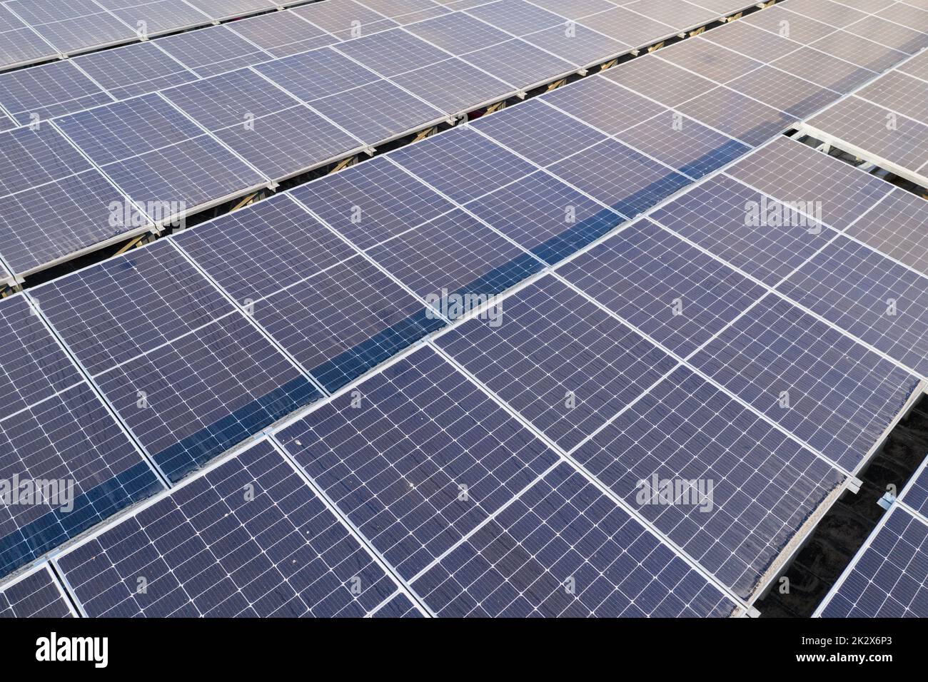 Solar energy system panel on roof top Stock Photo Alamy