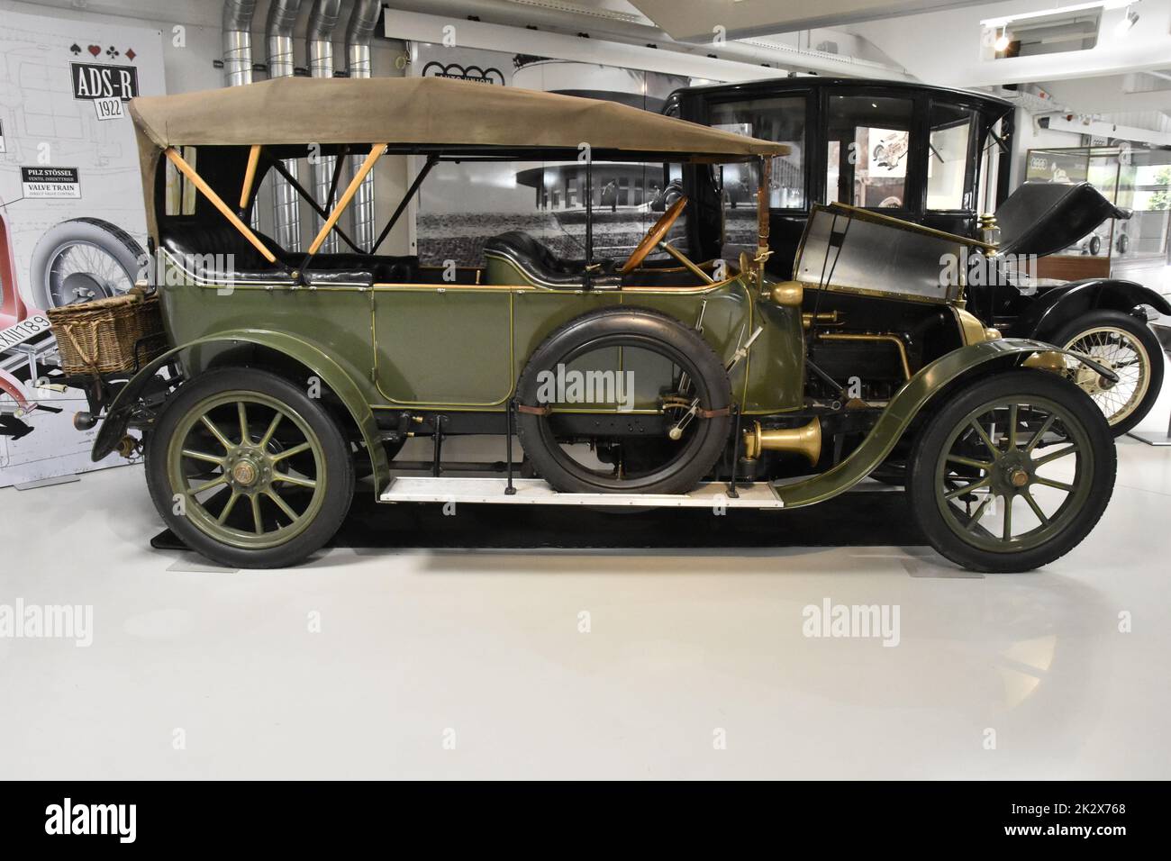 Austro-Daimler AD 20 Double Phaeton '1911 - Museum Fahrt(r)aum Mattsee 2020 - intermittently used as tractor in Australia Stock Photo