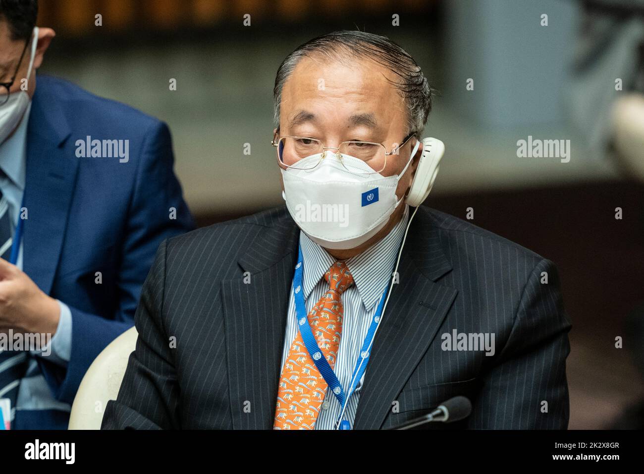 New York, NY September 23, 2022 Ambassador Zhang Jun of China