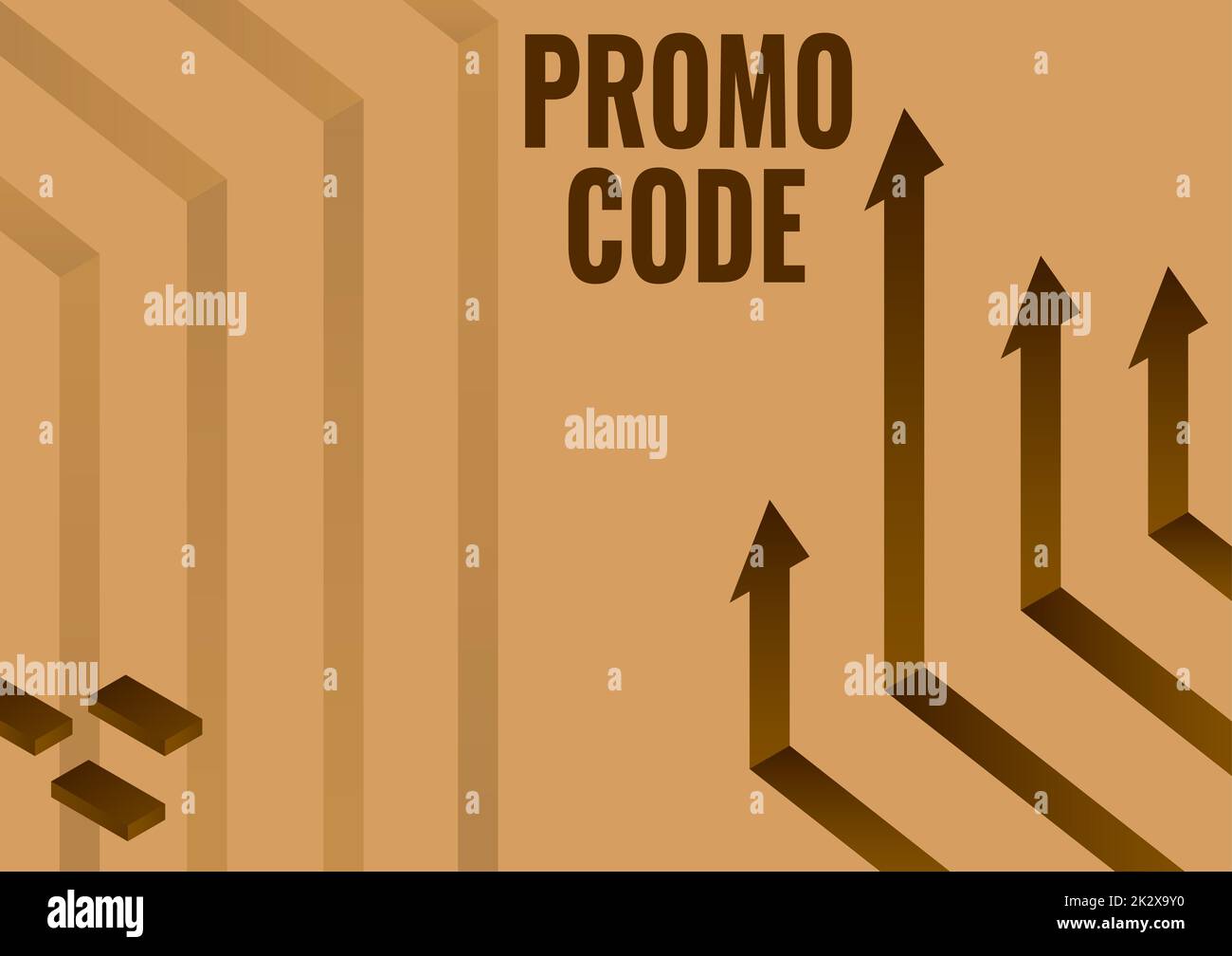 Inspiration showing sign Promo Code. Business idea digital numbers that