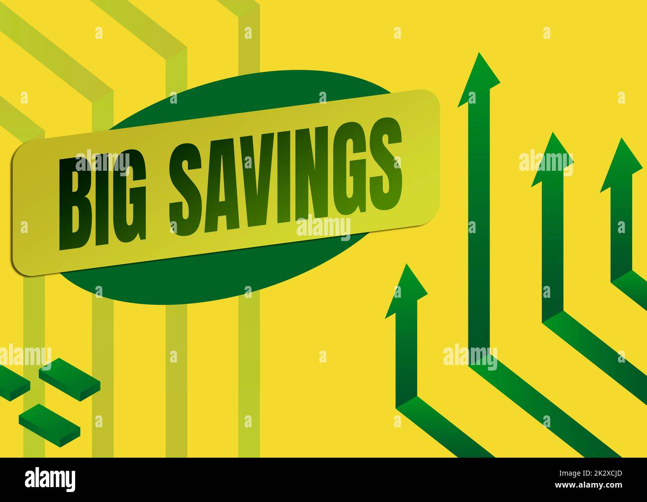 Hand writing sign Big Savings. Business overview income not spent or ...