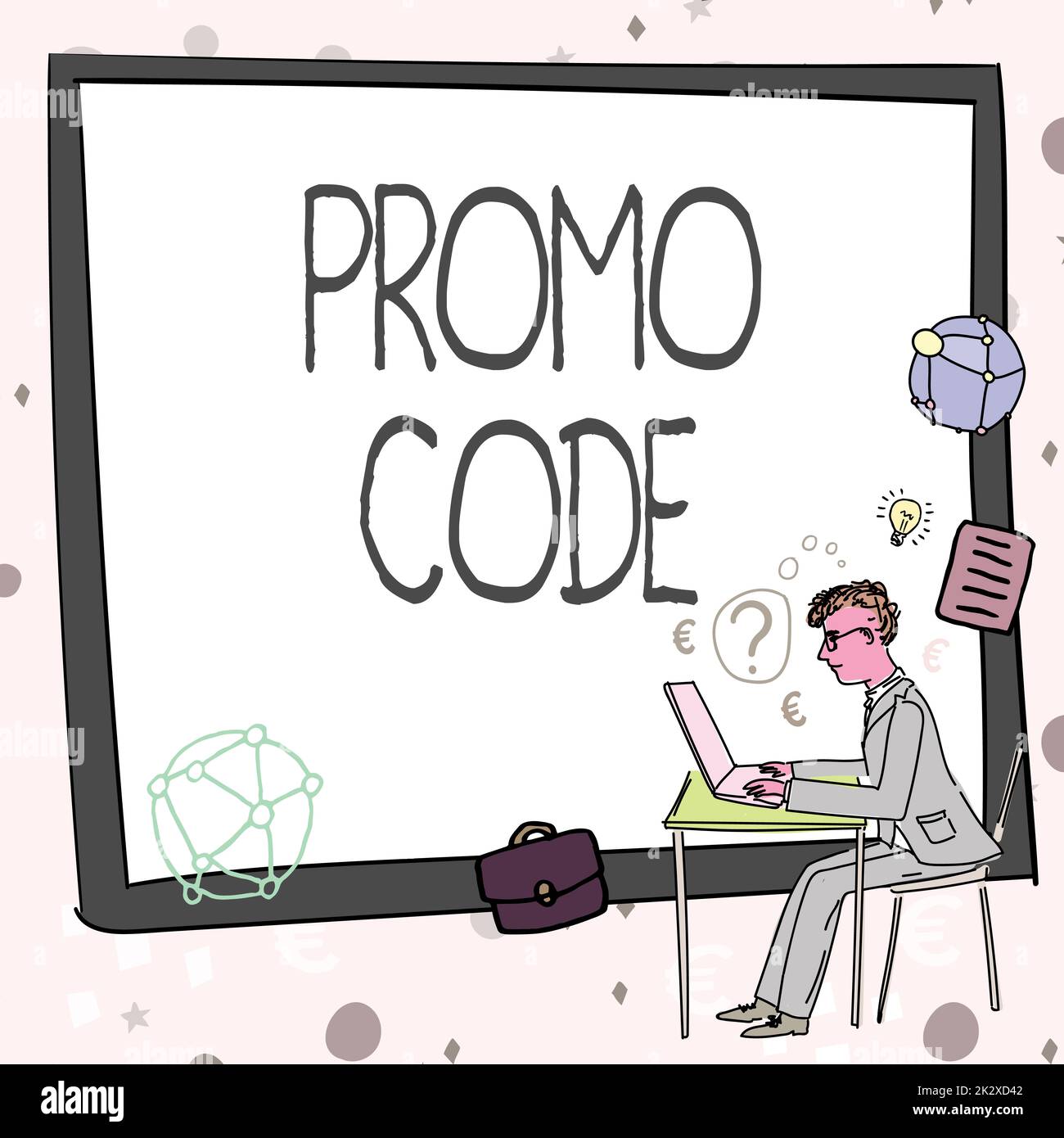 Text showing inspiration Promo Code. Concept meaning digital numbers