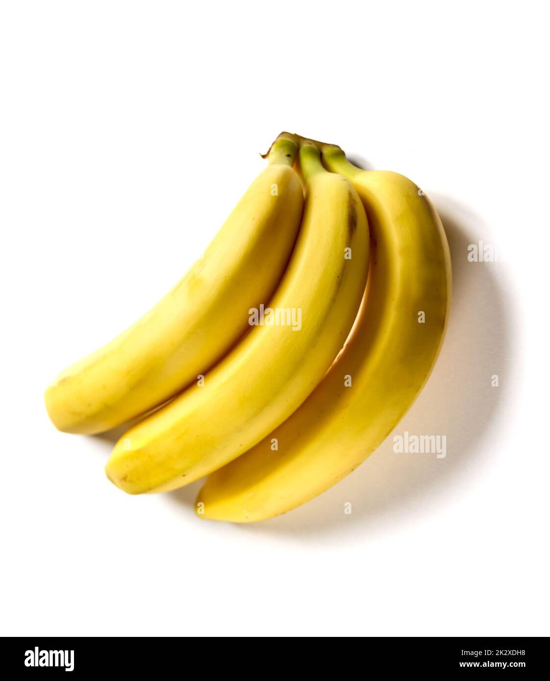 Bunch of bananas isolated on white background Stock Photo